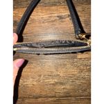 Michael Kors  Black Saffiano Leather Zip Card Case Wallet Lanyard‎ Photo 5