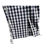 J. McLaughlin Georgina Ankle Pant Women 2 Blue White Gingham Check Stretch Preppy Photo 8