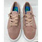 blowfish NEW Malibu Woman's Sneaker Shoes Women’s 8 Mauve Maxine Soft Fabric Tie Photo 2