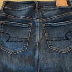 American Eagle Hi Rise Mini Skirt Medium Wash Size 4 Photo 6