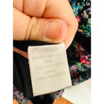 SALONI Multicolored Floral 100% Silk Sleeveless Jewel Rosette Lana Dress sz US 2 Photo 13