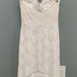 Lulus  Perfect Lover White Lace Strapless Bustier Trumpet Maxi Dress Size Small Photo 8