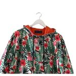 BLANKNYC Revolve Petal To The Metal Jacket in Leaf Print SZ S Green Photo 4