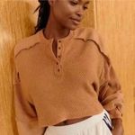 Urban Outfitters Out from under by Mel Cozy Henley Top Size Small Photo 0