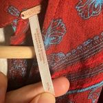 Free People Walking On A Dream Printed Keyhole Long Sleeve Tunic Blouse Size S Photo 8