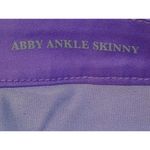 Liverpool Womens Abby Ankle Skinny Jeans Lavender Size 12P Photo 7