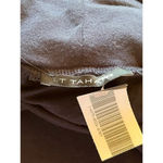 T Tahari womens Navy blue turtleneck tunic long sleeve pullover lightweight S Photo 8