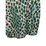 Boden Floral Kelly Green & Pink Four‎ Leaf Clover Sheath Belted Tie Dress US 6R Size 6 Photo 14