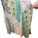 Aratta Silent Journey Marseilles Dress Blue Ivory Romance Crochet Sheer Bohemian Photo 8