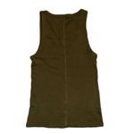 ZARA  Ribbed Vest Top Khaki Large Photo 7