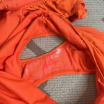 Lilly Pulitzer  Olivann One-Piece Orange Swimsuit, size 16 Photo 15