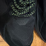 ZARA  Black Sneakers with Yellow and Blue Highlights Photo 5