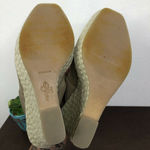 Cole Haan  Air Heath Wedge Lace Up Slingback Leather Textile Open Toe Sandal 6B Photo 6