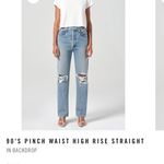 AGOLDE 90’s Pinch Waist High Rise Straight Photo 1