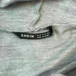 SheIn  Light Grey Cropped Hoodie Size M Photo 5