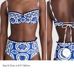 Farm Rio Tile Dream Bra Bikini Top Photo 3