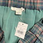 American Eagle  Green Plaid Mini Skirt Size Large Photo 3