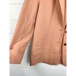 Nordstrom  Two Button Notched Lapel Front Pockets Blazer Jacket Sz M Relaxed Fit Photo 7