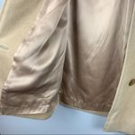 Dellbury 100% Pure Cashmere Tan Button Up Jacket Coat Size M Photo 2