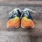 Nike  Air Huarache Women’s Size 9.5 Sneakers Orange Blue Black Gold Retro Shoes Photo 3
