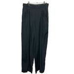 Theory Theyskens Pleated Trousers Women’s Size 6 Green High Rise Dress Pants Photo 1