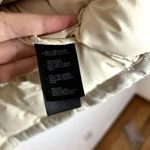 The North Face 600 Fill Vintage Puffer Parka Womens Size Large Cream Silver 2008 Photo 5