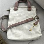 Fossil Vintage RARE  2 way carry shoulder sling bag western turnlock Mason Bag Photo 6