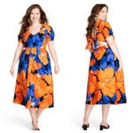 NWT Tabitha Brown Floral Print Puff Photo 12