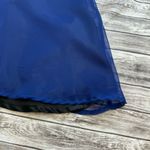 Handmade Homemade Womens Sleeveless Sweetheart Neckline Dress M Med Medium Blue Black Zip Photo 8