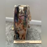 None Charming Cat Print Tote Bag With Coin Bag Photo 7