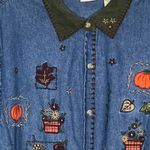 White Stag Vintage  Plus Woman Embroidered Shirt Photo 3