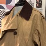 Dawei with Fabrique Limited Edition Cassian Short Trench Coat in Cotton Blend Tan Size undefined Photo 3