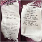 Cupid 40C American VINTAGE 90s Purple Hand Dyed Elastic Pullover Bustier Size undefined Photo 7