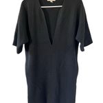 Ann Mashburn  Black 100% Fine Merino Wool Dress Photo 1