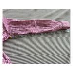 Banana Republic  Women's Pink Gingham Button-Up Shirt Size 6 Fitted Professional Photo 6