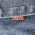 Levi's  Vintage 90s Denim Shorts 9” Womens Seamed Size 12 Hi-Rise Bermuda EUC Photo 4