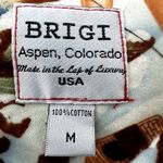 Brigi Country Babes Pajama Top Pin Up Girl Winter Scene Flannel Button Front M Size M Photo 3