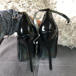 Charlotte Russe  Shiny Black Platform Pumps S7 Photo 7