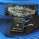 NWT Royal blue button down Cardigan Size XL Photo 6