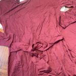 BB Dakota New size xsmall woman’s maroon  brand dress with tie Photo 1