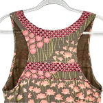 Free People  Pretty Young Thing Patchwork Shift Lined Dress Size 4 Photo 5