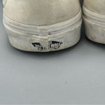 Vans White Distressed Grunge Slip-on Shoes US Unisex Canvas Sneakers 508731 Photo 2