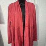Self Esteem  Coral Long Sleeve Cardigan Size XL EUC Photo 2