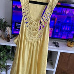 Arden B - Luxe  SILK Spaghetti Strap Top Womens Camisole‎ Size Xs Yellow Photo 0