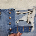 Diesel  Denim Shorts With Rope Belt Photo 8