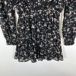 70/21 Dress Womens Size Small Chiffon Floral print Cut Out long sleeve NWT Boho Photo 10
