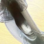 Vince $425 Henderson Weatherproof Suede Heel Chelsea Ankle Boot Black 8 Photo 8