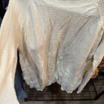 J.Crew  Cream Textured Knit Sweater top Photo 0