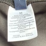 J.Crew NWT  Scalloped One-Piece Swimsuit in Solid Black BF041 Women's M Photo 8