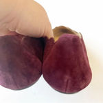 Adrienne Vittadini  Fox Deep Purple Suede Pointed Toe Flat Size 8 Fall Vibes NWOT Photo 6